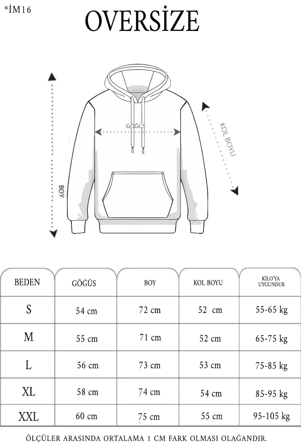 3 İplik Pamuklu Unisex Kapşonlu Sweetshirt - Bej