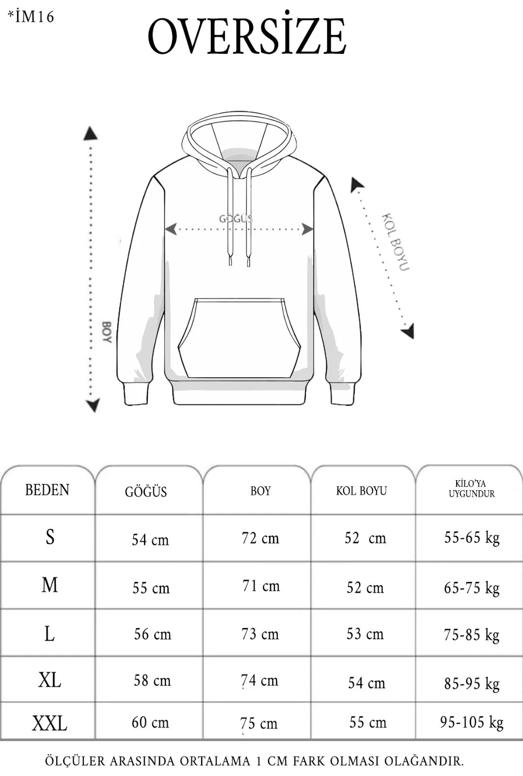 3 İplik Pamuklu Unisex Kapşonlu Sweetshirt - Haki